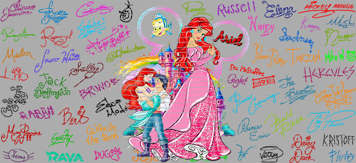 16oz Disney style-D-1290